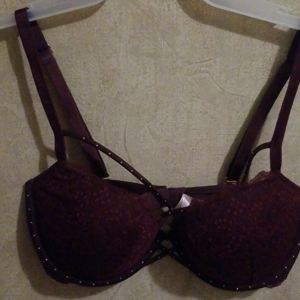Pink bra